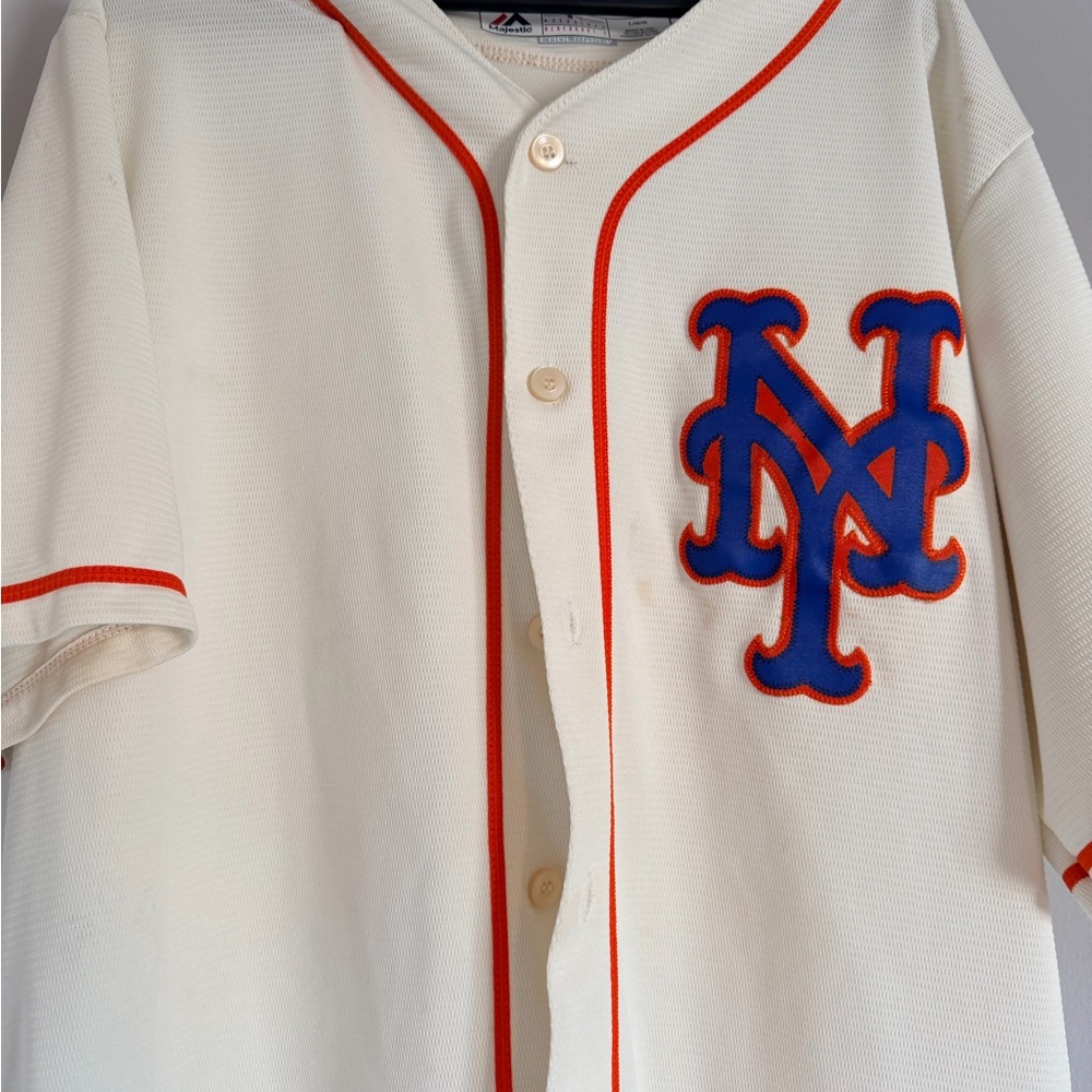 Majestic Cool Base White Jersey